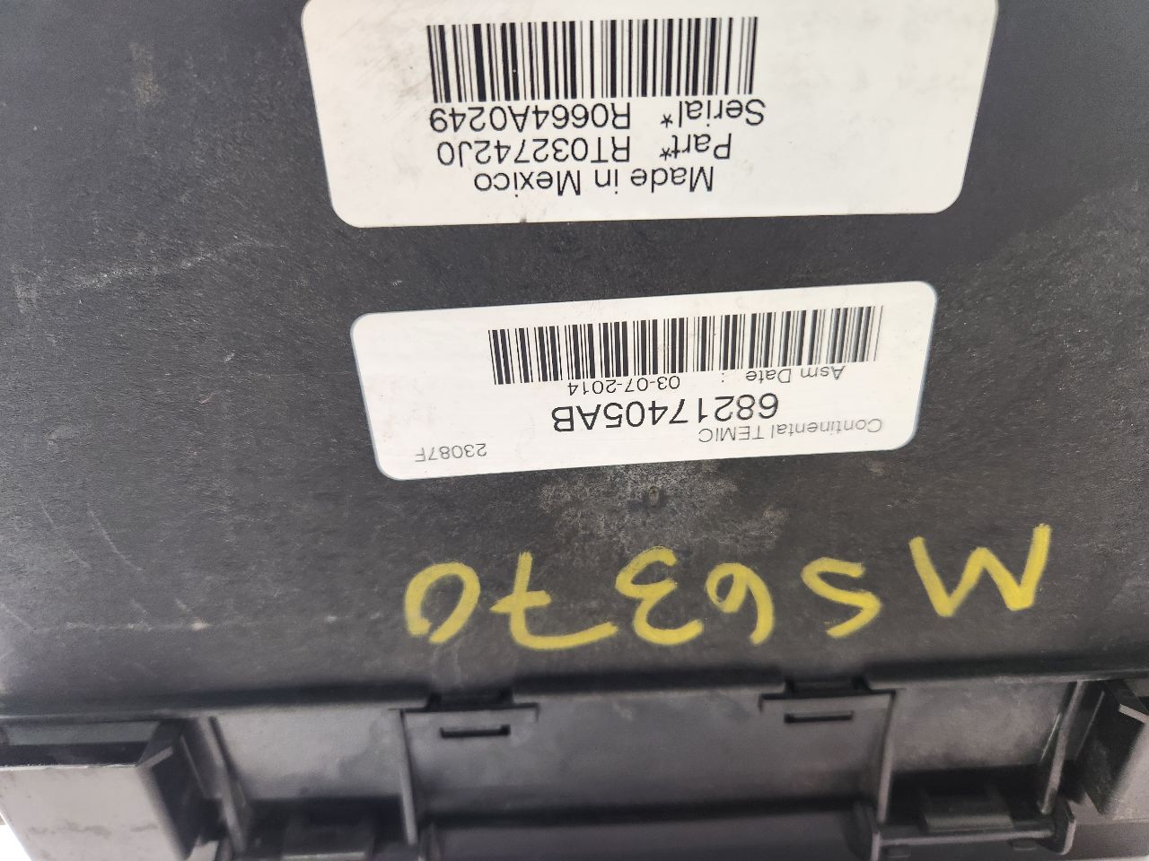 2014 DODGE CARAVAN 6cyl Gasoline 3.6 Chassis Cont Mod - 407502 — photo 4