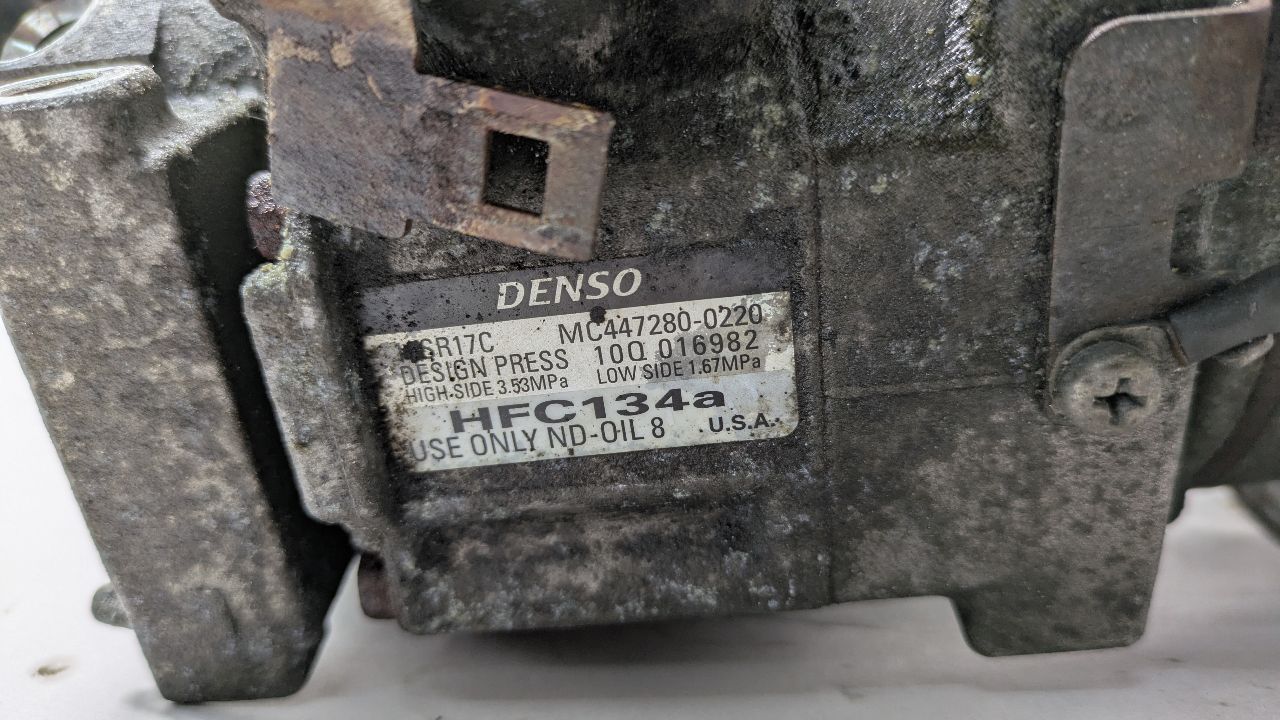 2014 HONDA ODYSSEY 6cyl Gasoline 3.5 AC COMPRESSOR - 407968 — photo 3