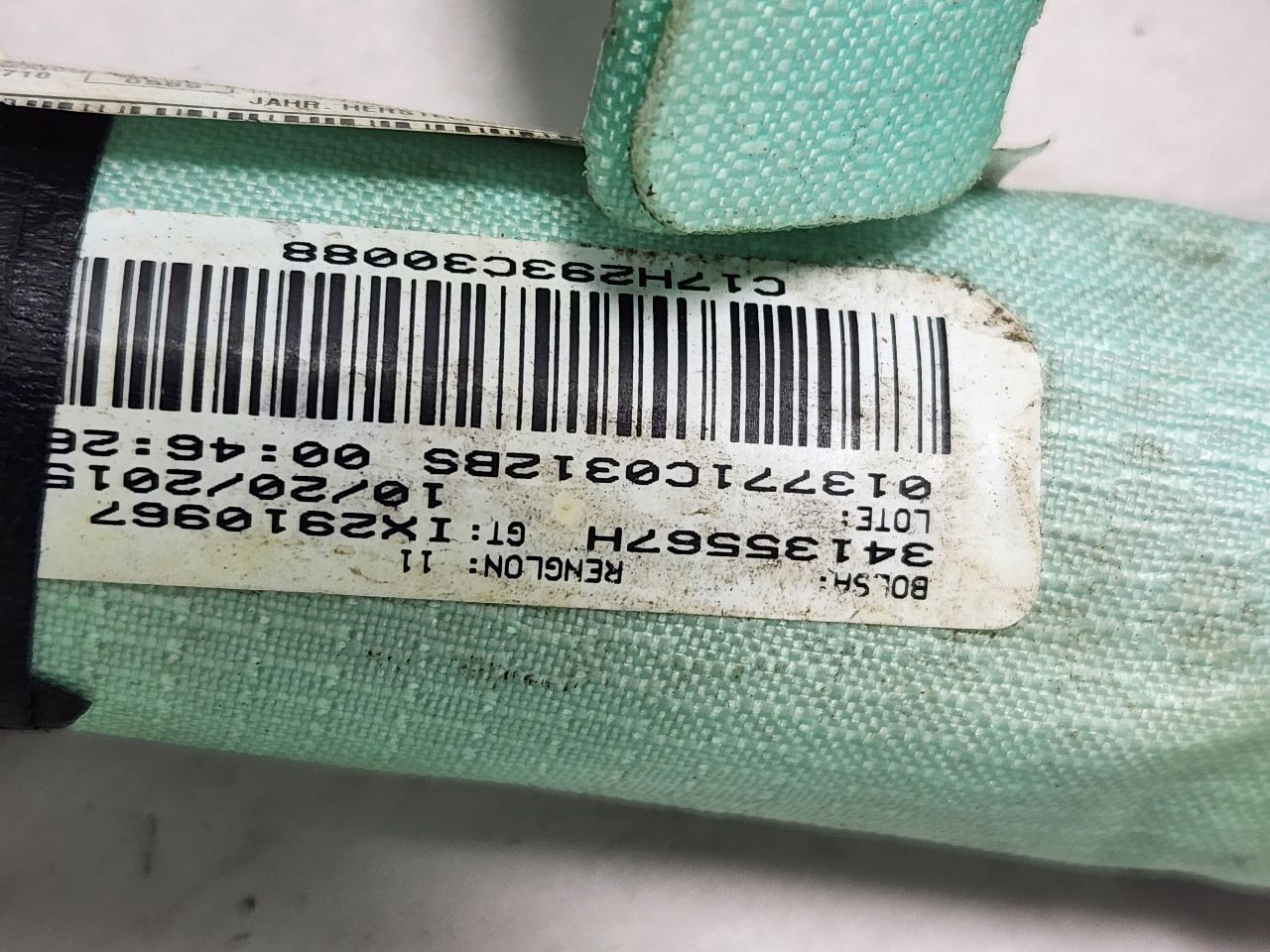 2015 BMW X5 Left AIR BAG - 407972 — photo 5