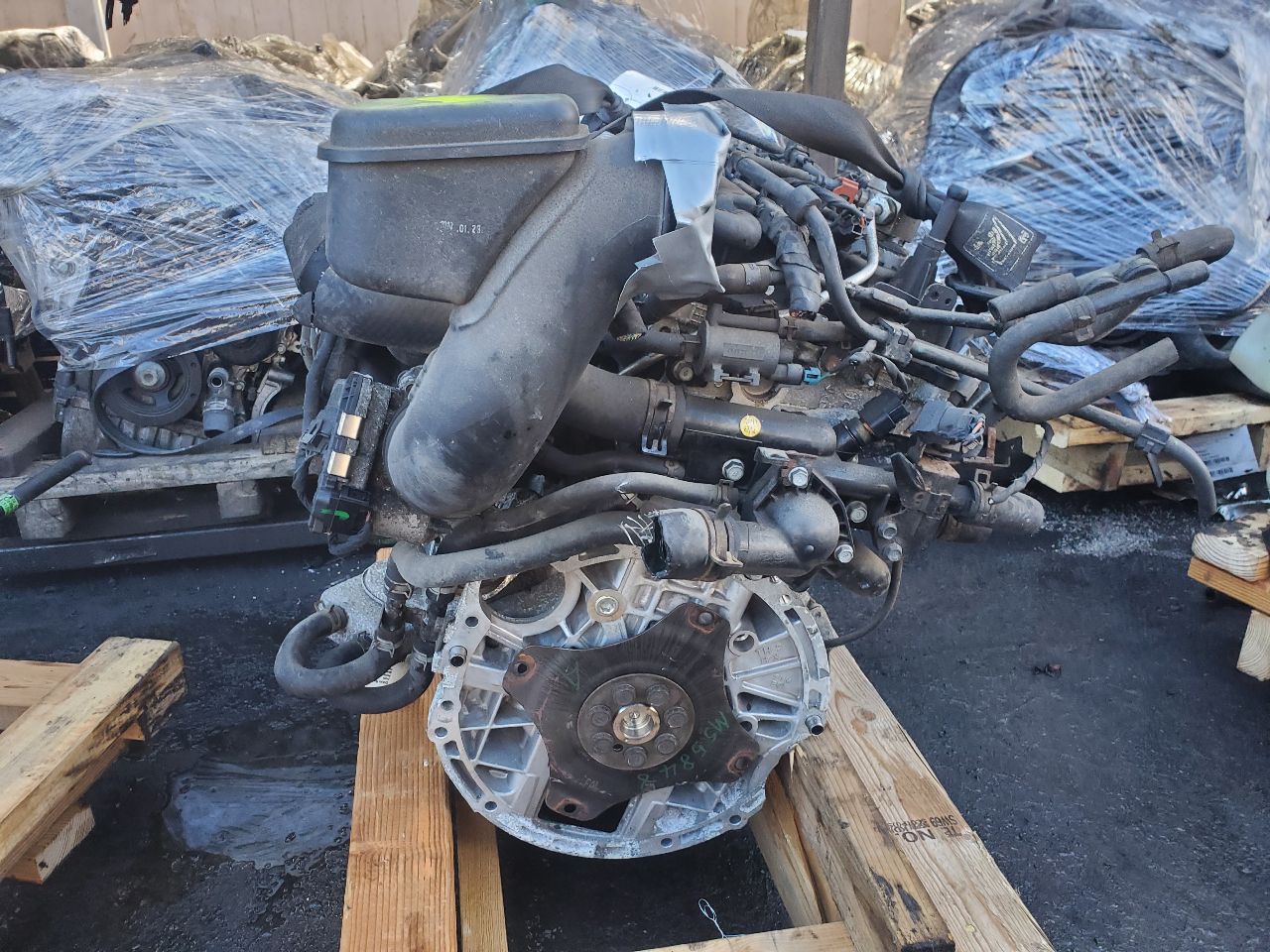 2011 HYUNDAI SONATA 4cyl Gasoline 2.4 ENGINE ASSEMBLY - 408089 — photo 3
