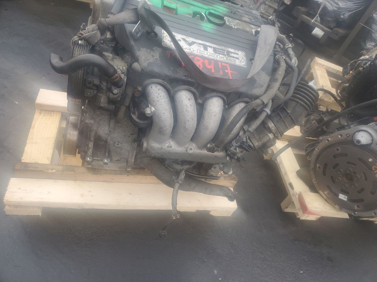 2007 HONDA CR-V 4cyl Gasoline 2.4 ENGINE ASSEMBLY - 408138 — photo 2