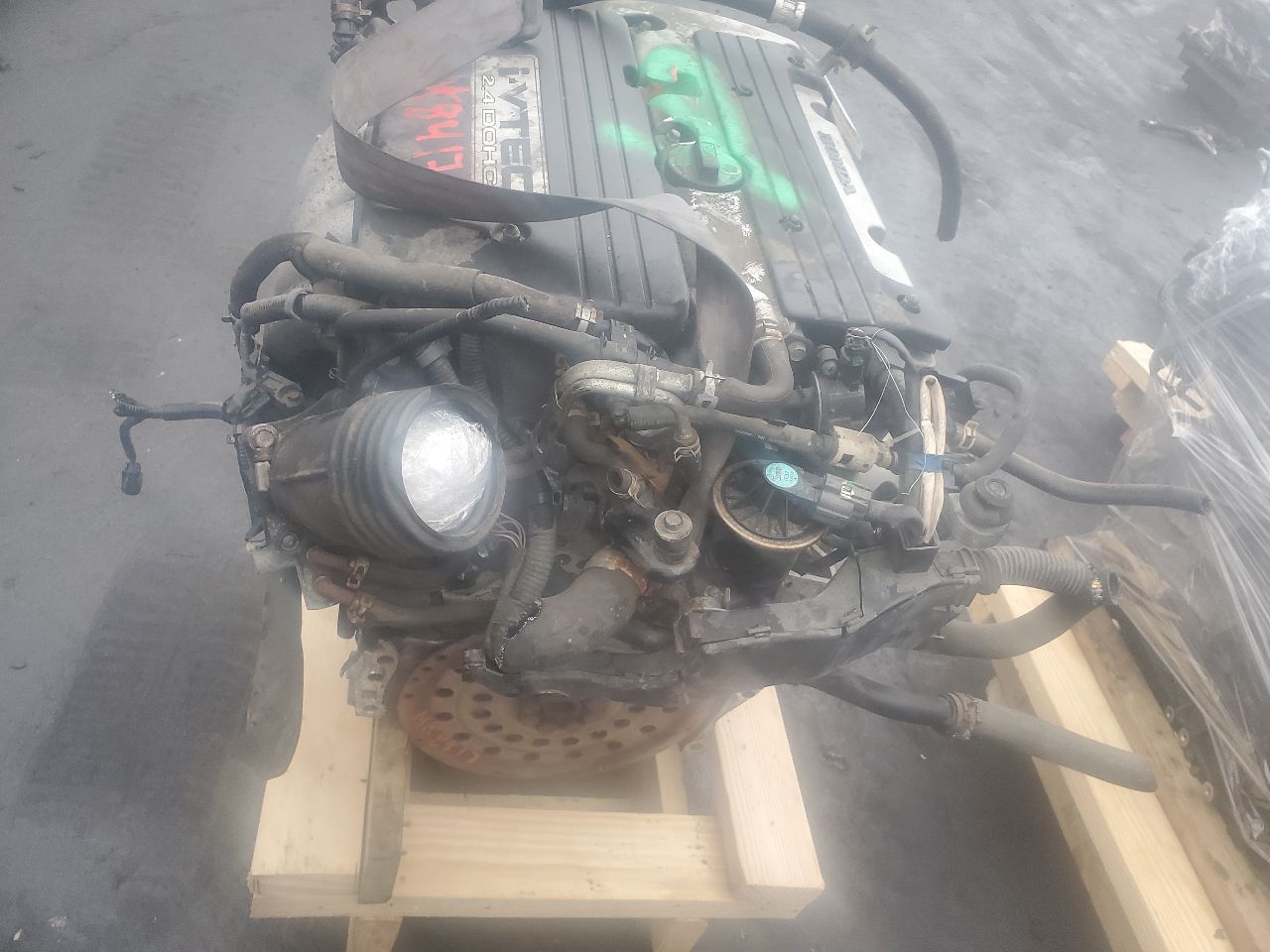 2007 HONDA CR-V 4cyl Gasoline 2.4 ENGINE ASSEMBLY - 408138 — photo 8