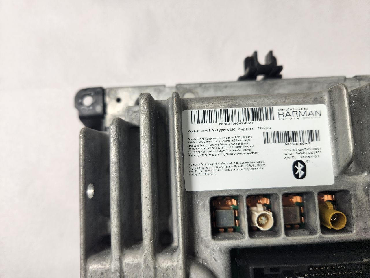 2015 CHRYSLER 200 Radio Audio - 408222