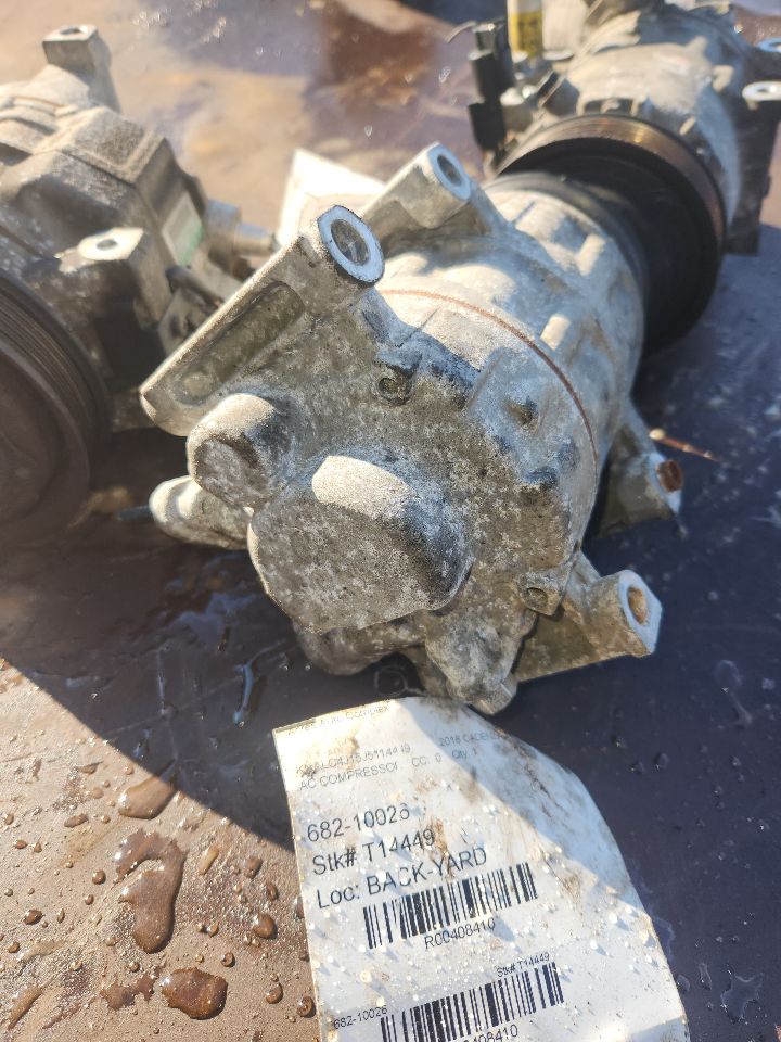 2018 KIA CADENZA 3.3L 6cyl Gasoline VVT AC COMPRESSOR - 408410