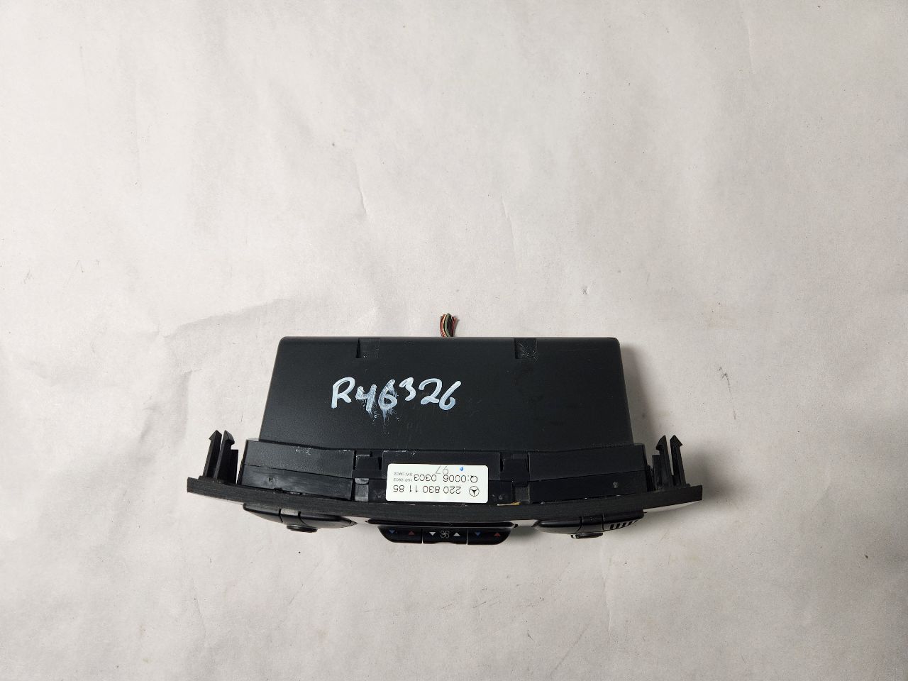 2003 MERCEDES-BENZ S-CLASS 8cyl Gasoline 4.3 TEMP CONTROL - 408819 — photo 2