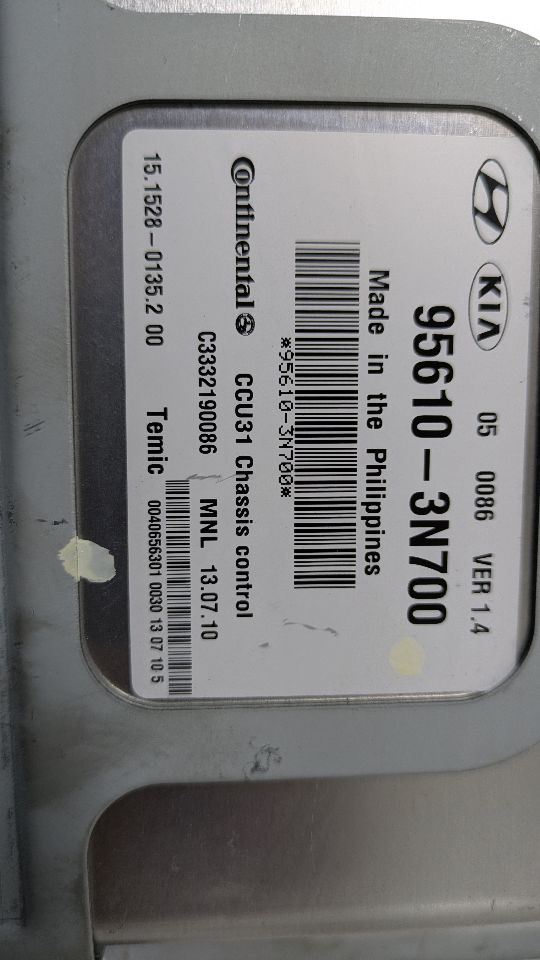 2011 HYUNDAI EQUUS 8cyl Gasoline 4.6 Chassis Cont Mod - 409075 — photo 2