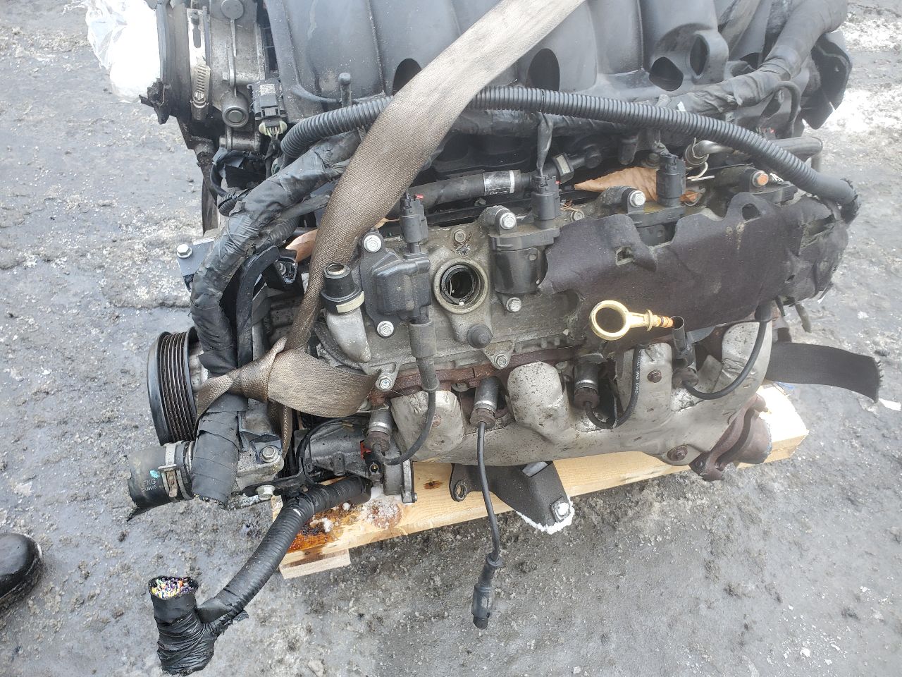 2015 CHEVROLET TAHOE 8cyl Gasoline 5.3 FLEX ENGINE ASSEMBLY - 409112 — photo 7
