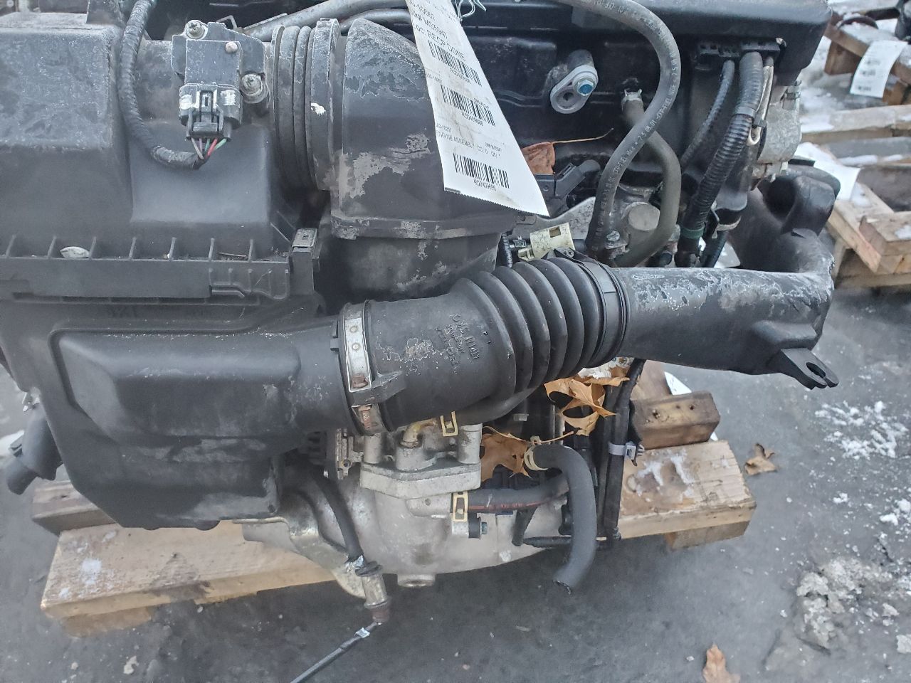 2017 HONDA ACCORD 4cyl Electric 2.0 ENGINE ASSEMBLY - 409686 — photo 3