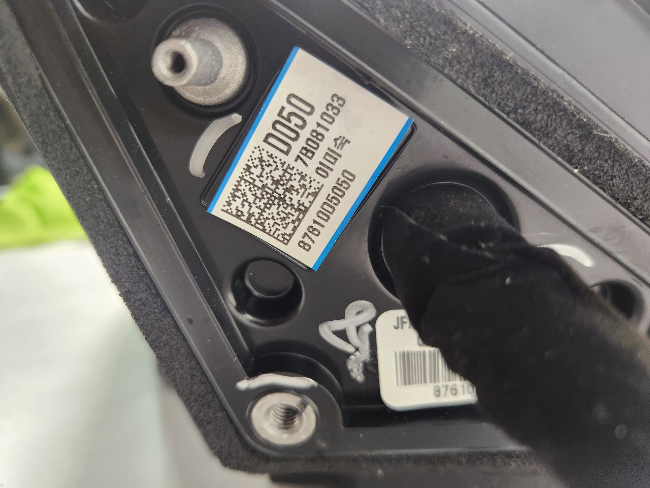 2017 KIA OPTIMA 4cyl Gasoline 2.4 Left SIDE VIEW MIRROR - 409711 — photo 3