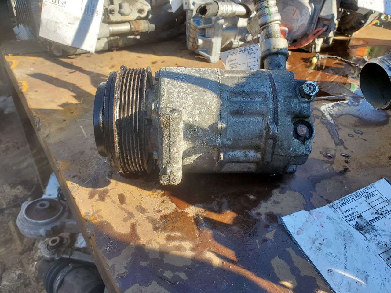 2015 DODGE PROMASTER CITY 2.4L 4cyl Gasoline VVT AC COMPRESSOR - 409748 — photo 2