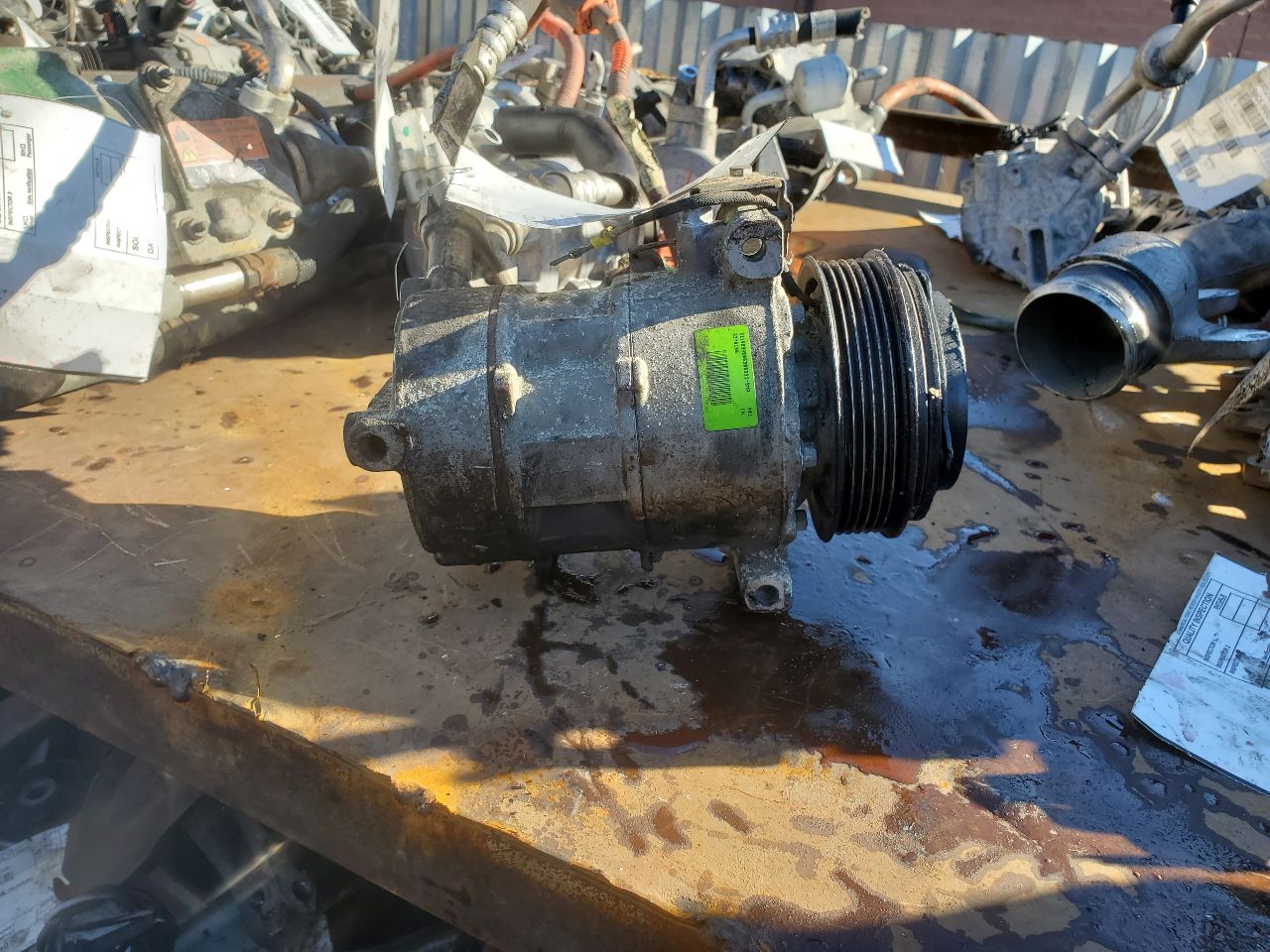2015 DODGE PROMASTER CITY 2.4L 4cyl Gasoline VVT AC COMPRESSOR - 409748 — photo 5