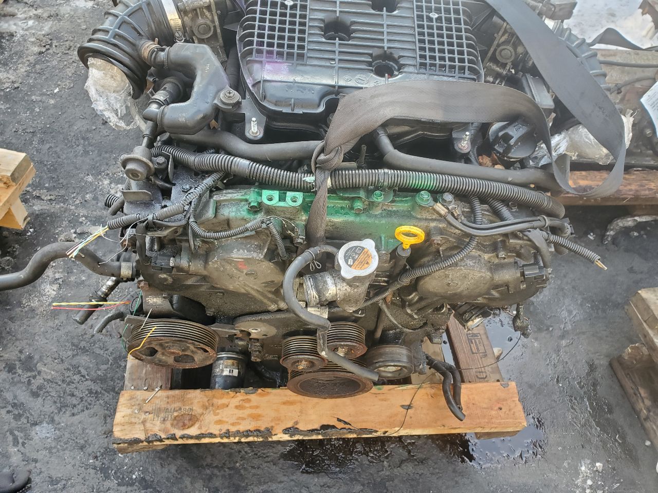 2010 INFINITI G37 6cyl Gasoline 3.7 ENGINE ASSEMBLY - 410248