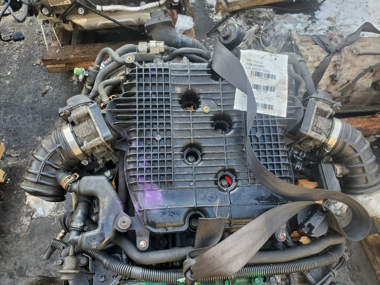 2010 INFINITI G37 6cyl Gasoline 3.7 ENGINE ASSEMBLY - 410248 — photo 2