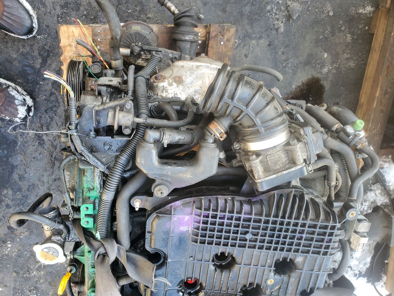 2010 INFINITI G37 6cyl Gasoline 3.7 ENGINE ASSEMBLY - 410248 — photo 3