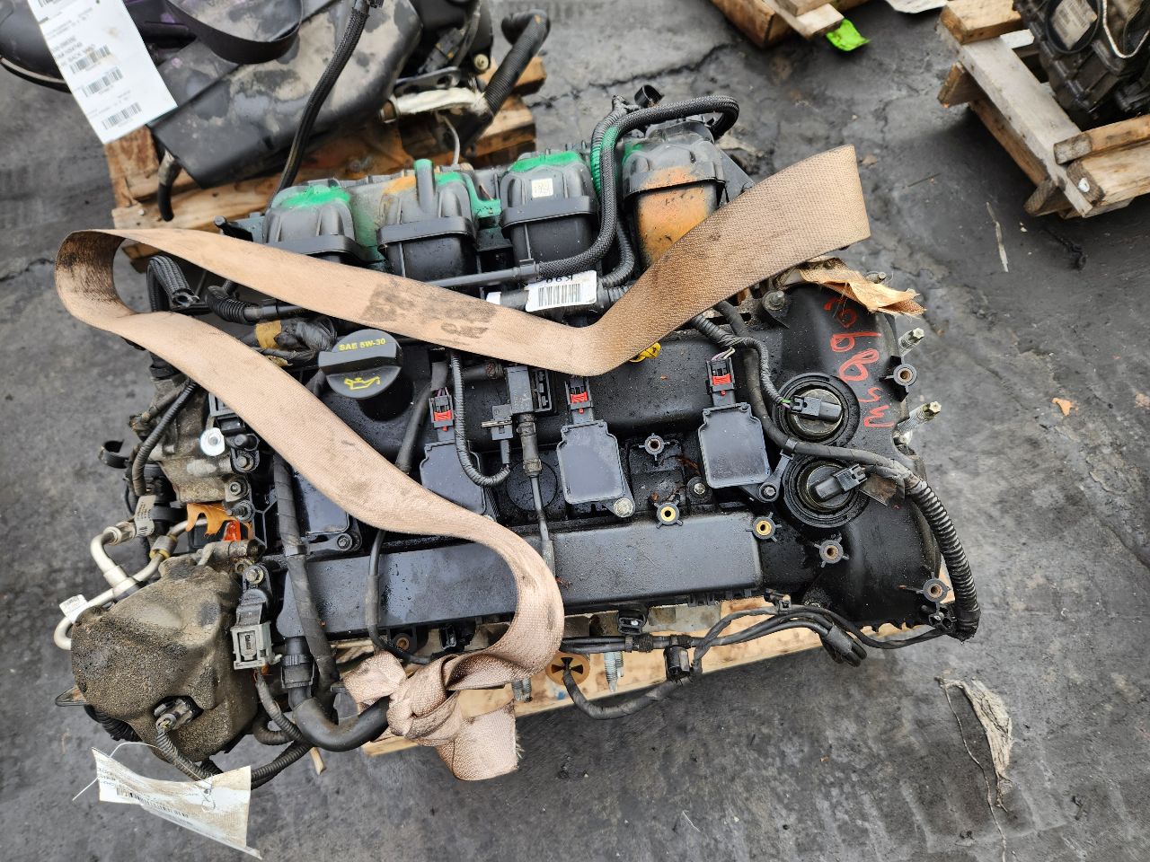 2016 FORD ESCAPE 4cyl 2.0 EcoBoost ENGINE ASSEMBLY - 410524 — photo 2