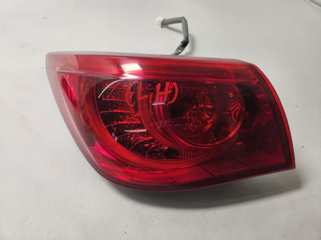 2015 INFINITI Q50 6cyl Gasoline 3.7 Left TAIL LAMP - 410651