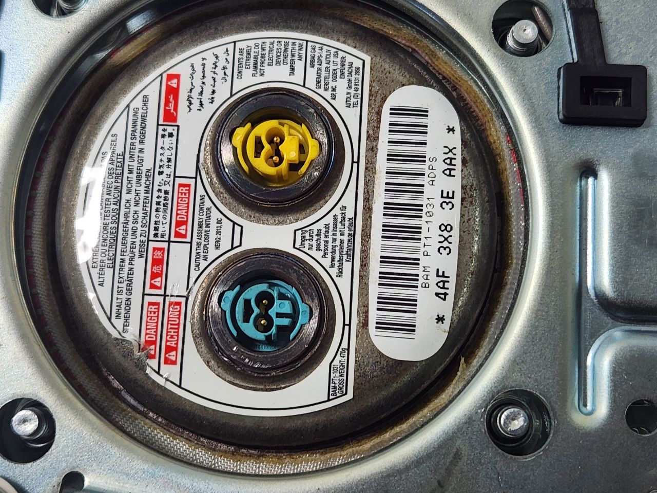 2014 DODGE DART 4cyl Gasoline 2.4 Left AIR BAG - 410768 — photo 2