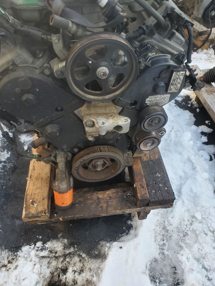 2009 HONDA RIDGELINE 6cyl Gasoline 3.5 ENGINE ASSEMBLY - 410793 — photo 4
