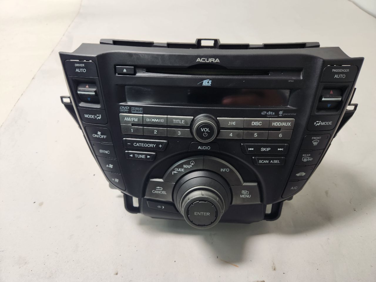 2009 ACURA TL 3.7L 6cyl Gasoline VVT Radio Audio - 410999