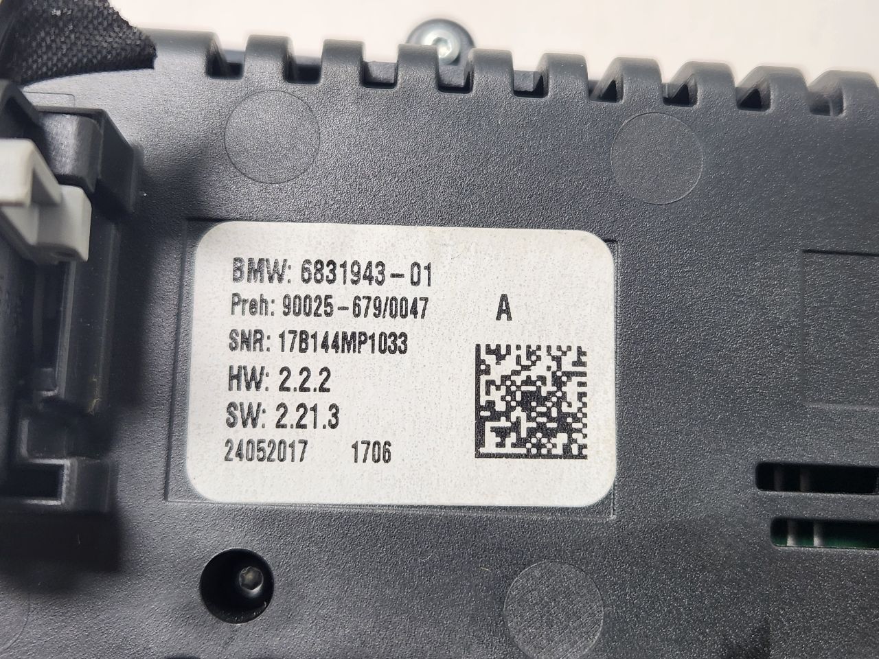 2017 BMW X5 TEMP CONTROL - 411883 — photo 2