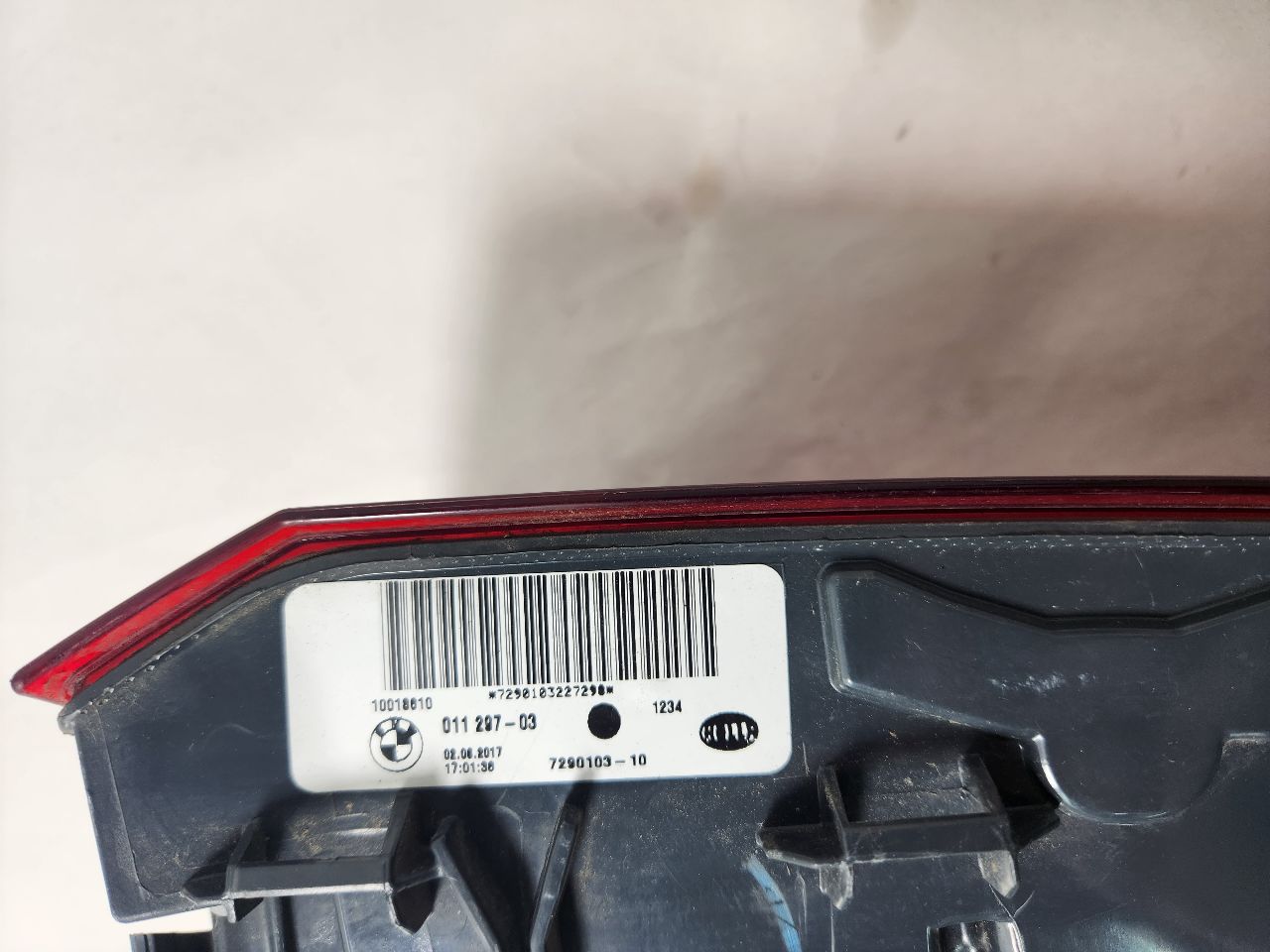 2017 BMW X5 Left TAIL LAMP - 411886 — photo 4