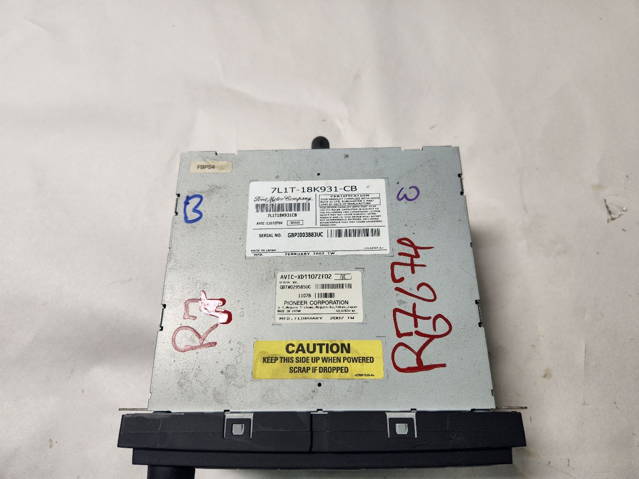 2007 FORD EXPEDITION 8cyl Gasoline 5.4 3-valv Radio Audio - 411989 — photo 2