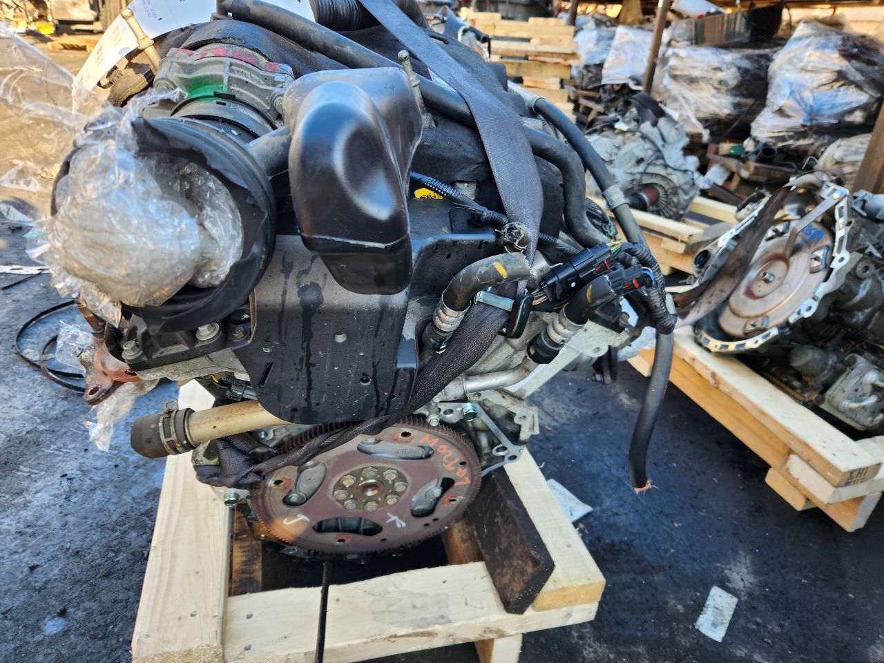2011 GMC ACADIA 6cyl Gasoline 3.6 ENGINE ASSEMBLY - 412187 — photo 2