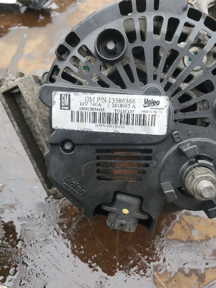 2017 BUICK CASCADA 4cyl Gasoline Turbo 1.6 ALTERNATOR - 412210
