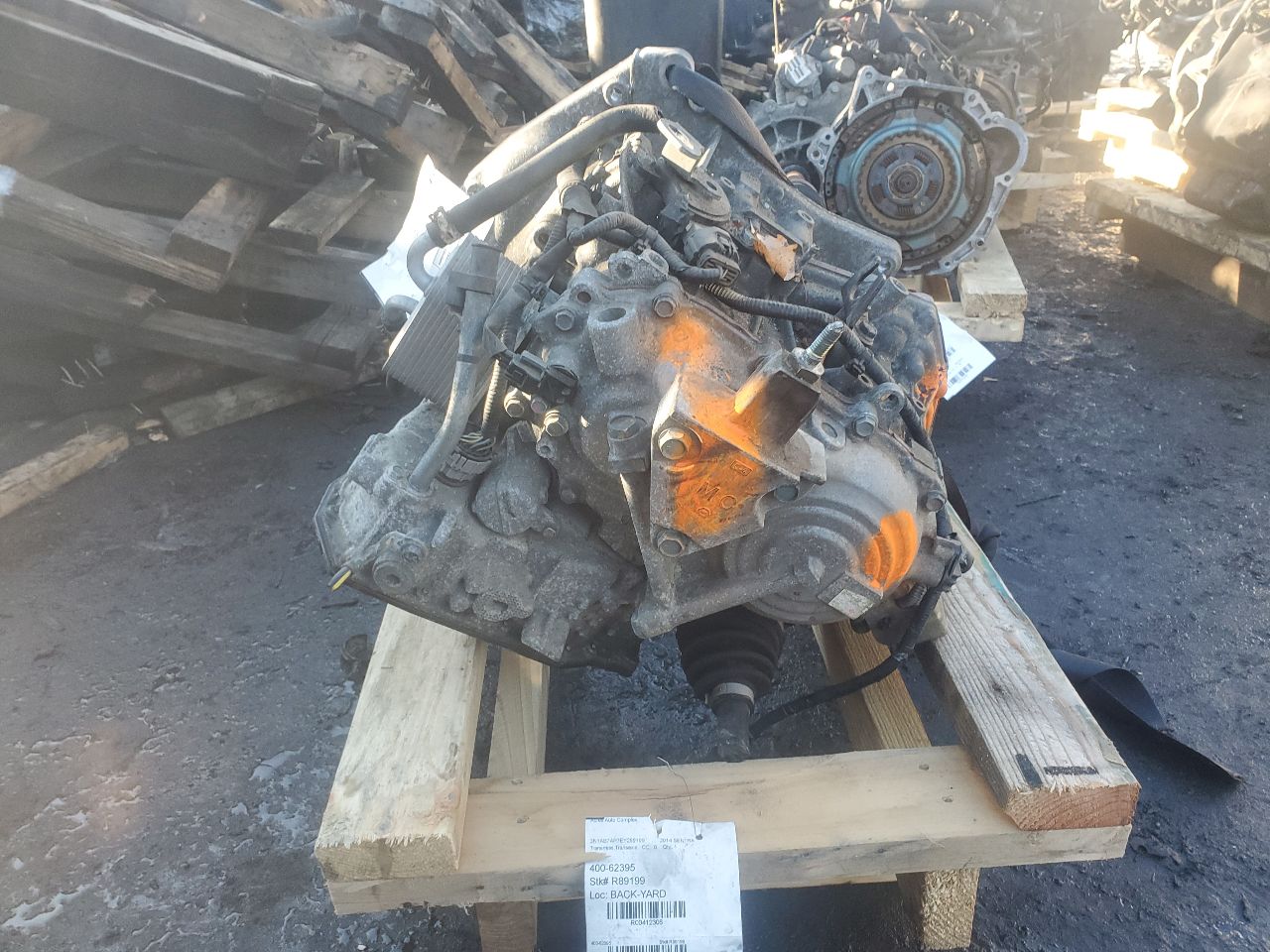 2014 NISSAN SENTRA 4cyl Gasoline 1.8 Transmiss,Transaxle - 412308