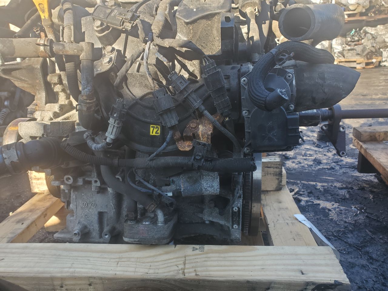 2020 HYUNDAI ELANTRA 1.6L 4cyl Turbo Gasoline ENGINE ASSEMBLY - 412318 — photo 6