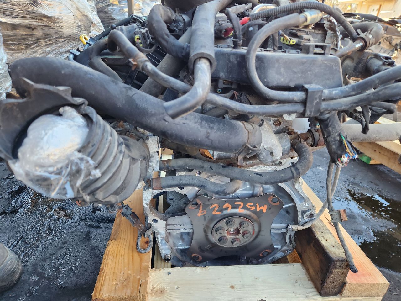 2014 KIA SOUL 4cyl Gasoline 1.6 ENGINE ASSEMBLY - 412436 — photo 4