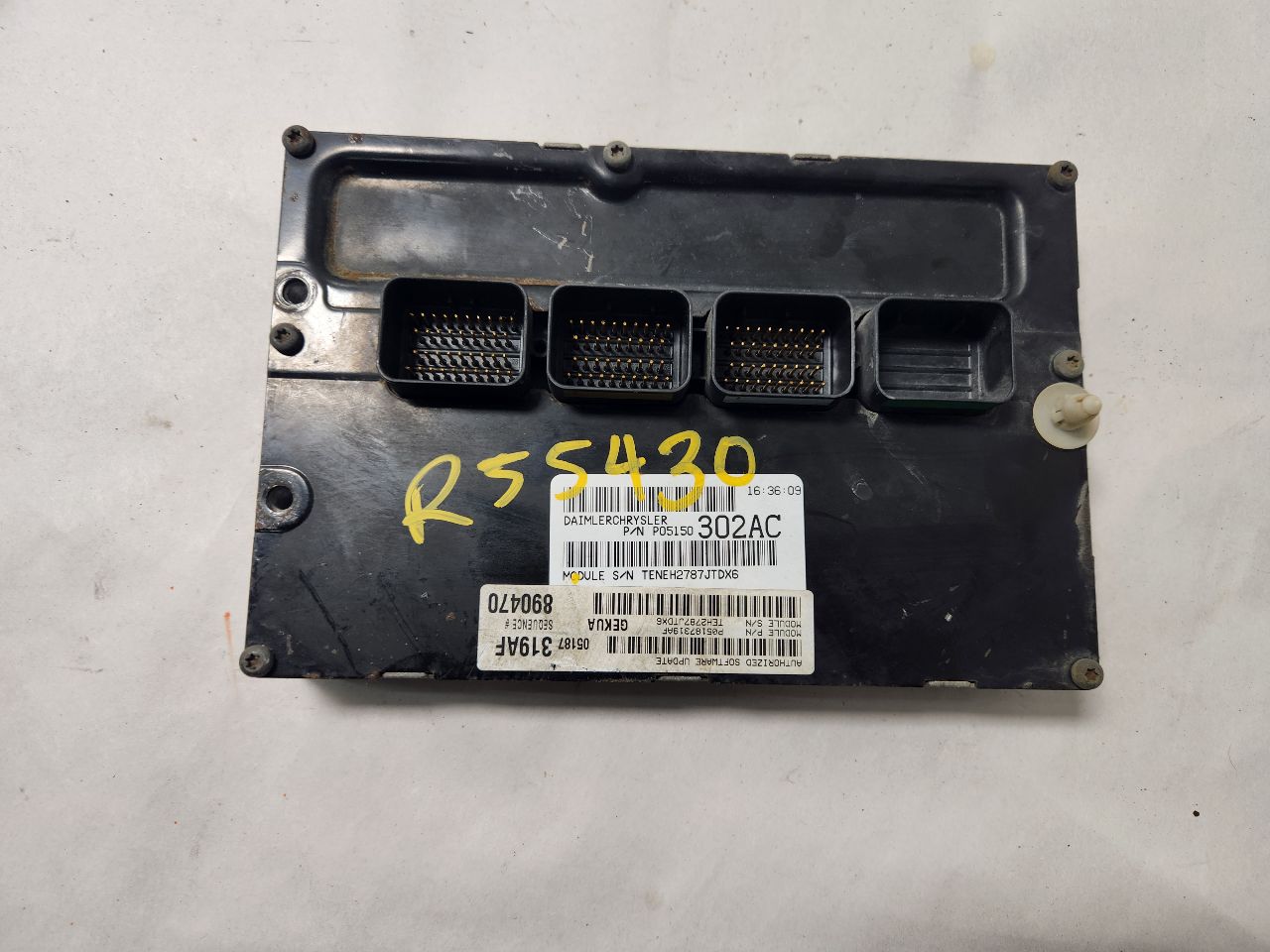 2008 JEEP COMMANDER 6cyl Gasoline 3.7 Eng/Motor Cont Mod - 412619 — photo 3