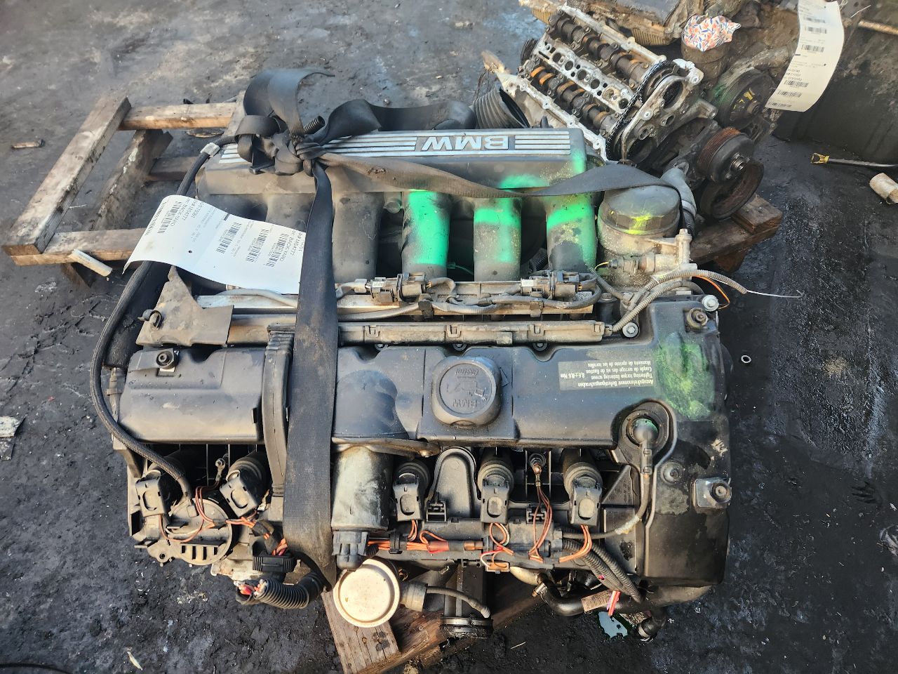2009 BMW 328i 6cyl Gasoline 3.0 ENGINE ASSEMBLY - 412646 — photo 7
