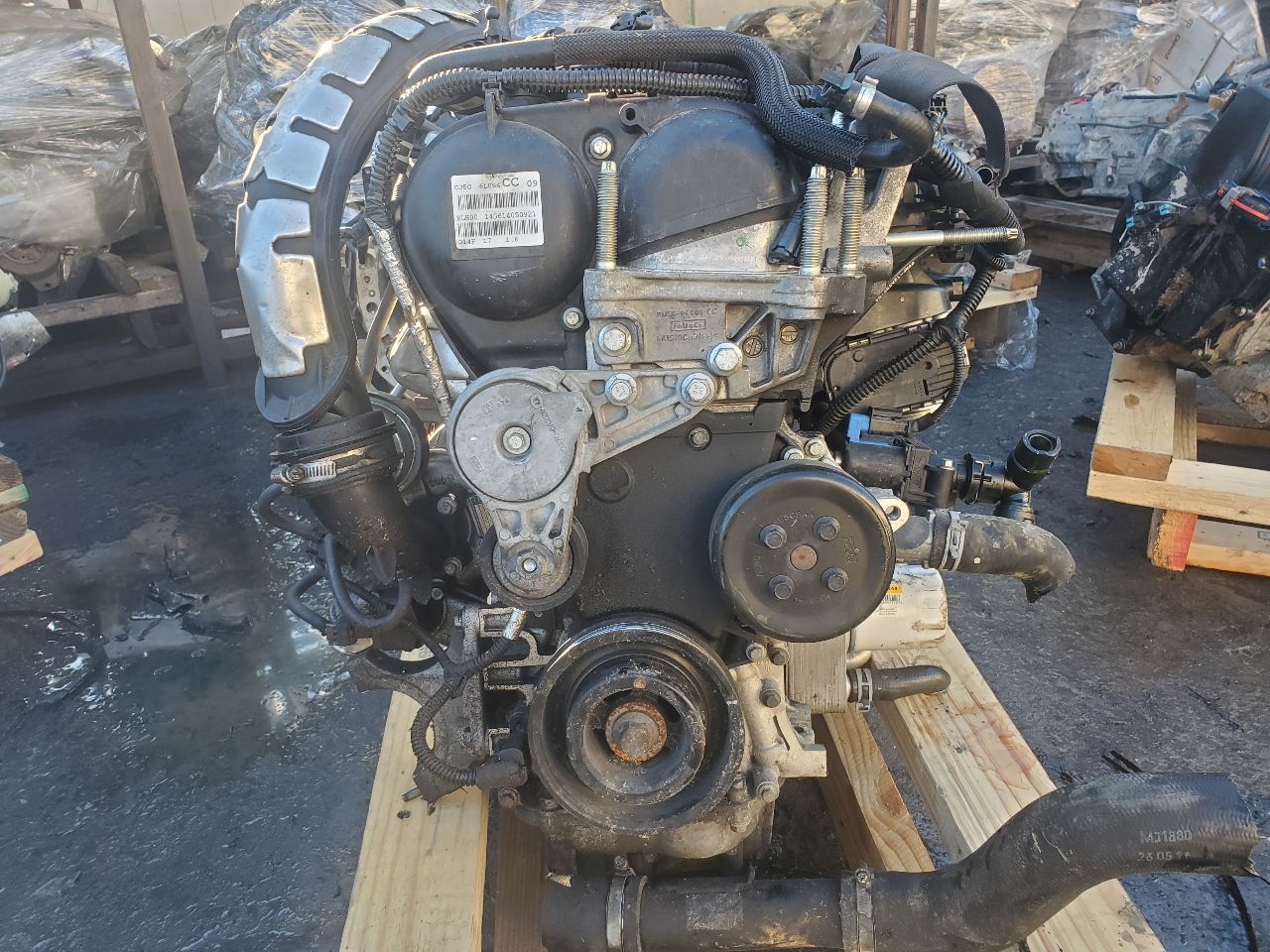 2014 FORD ESCAPE 4cyl 1.6 EcoBoost ENGINE ASSEMBLY - 412688 — photo 3