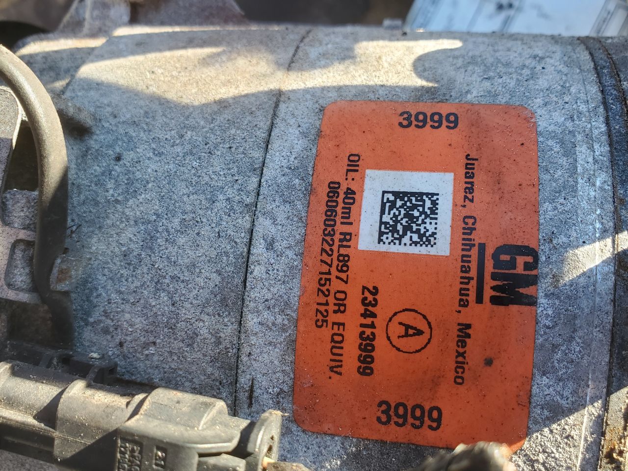 2012 BUICK LACROSSE 4cyl Hybrid 2.4 AC COMPRESSOR - 413179 — photo 2