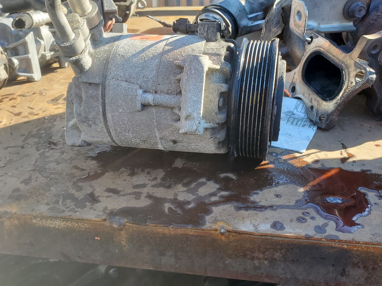 2012 BUICK LACROSSE 4cyl Hybrid 2.4 AC COMPRESSOR - 413179 — photo 4