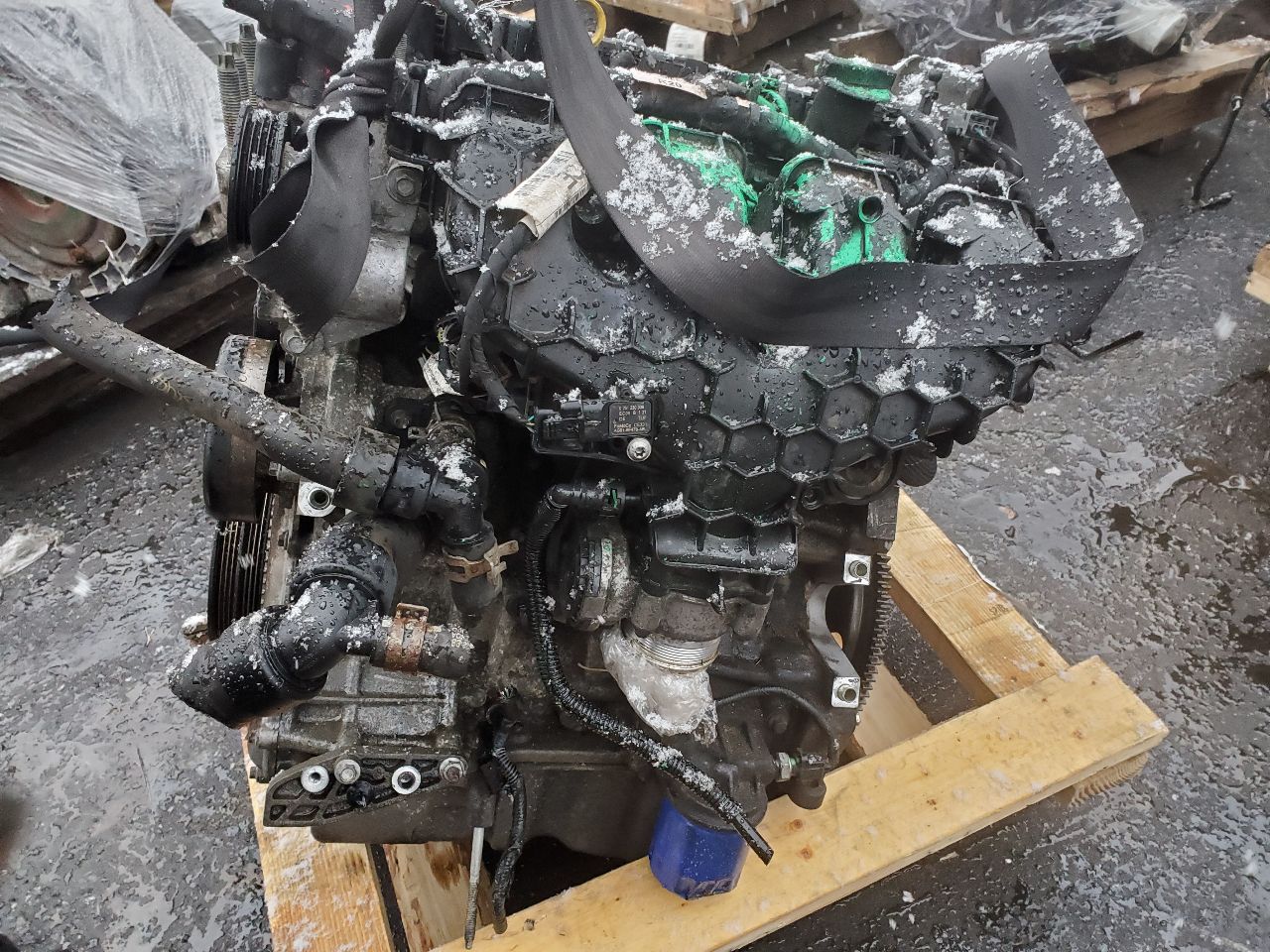 2014 FORD FUSION 4cyl Gasoline Turbo 2.0 ENGINE ASSEMBLY - 413206 — photo 3