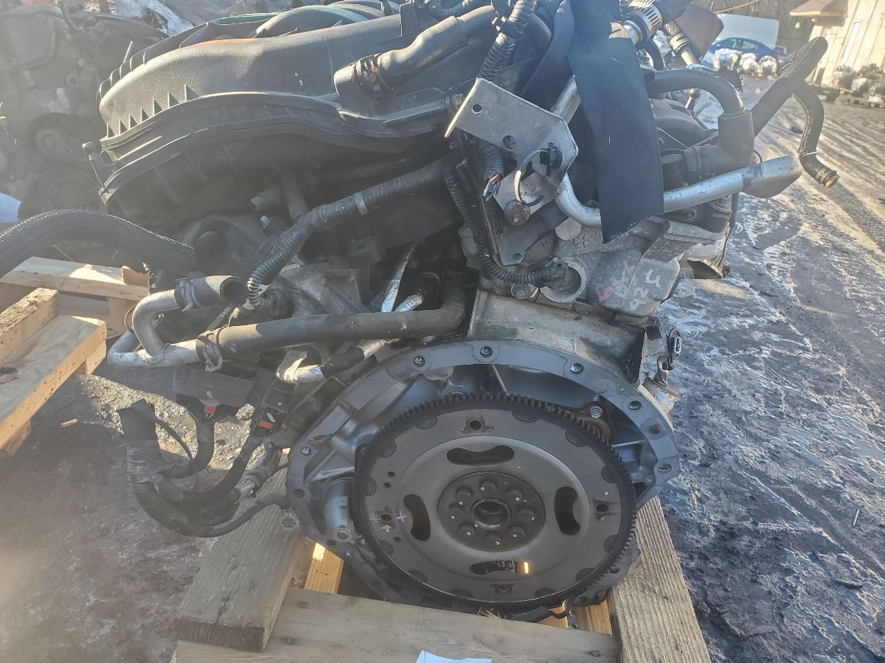 2011 CHRYSLER 200 6 cyl Gas Flex Fuel 3.6 ENGINE ASSEMBLY - 413254