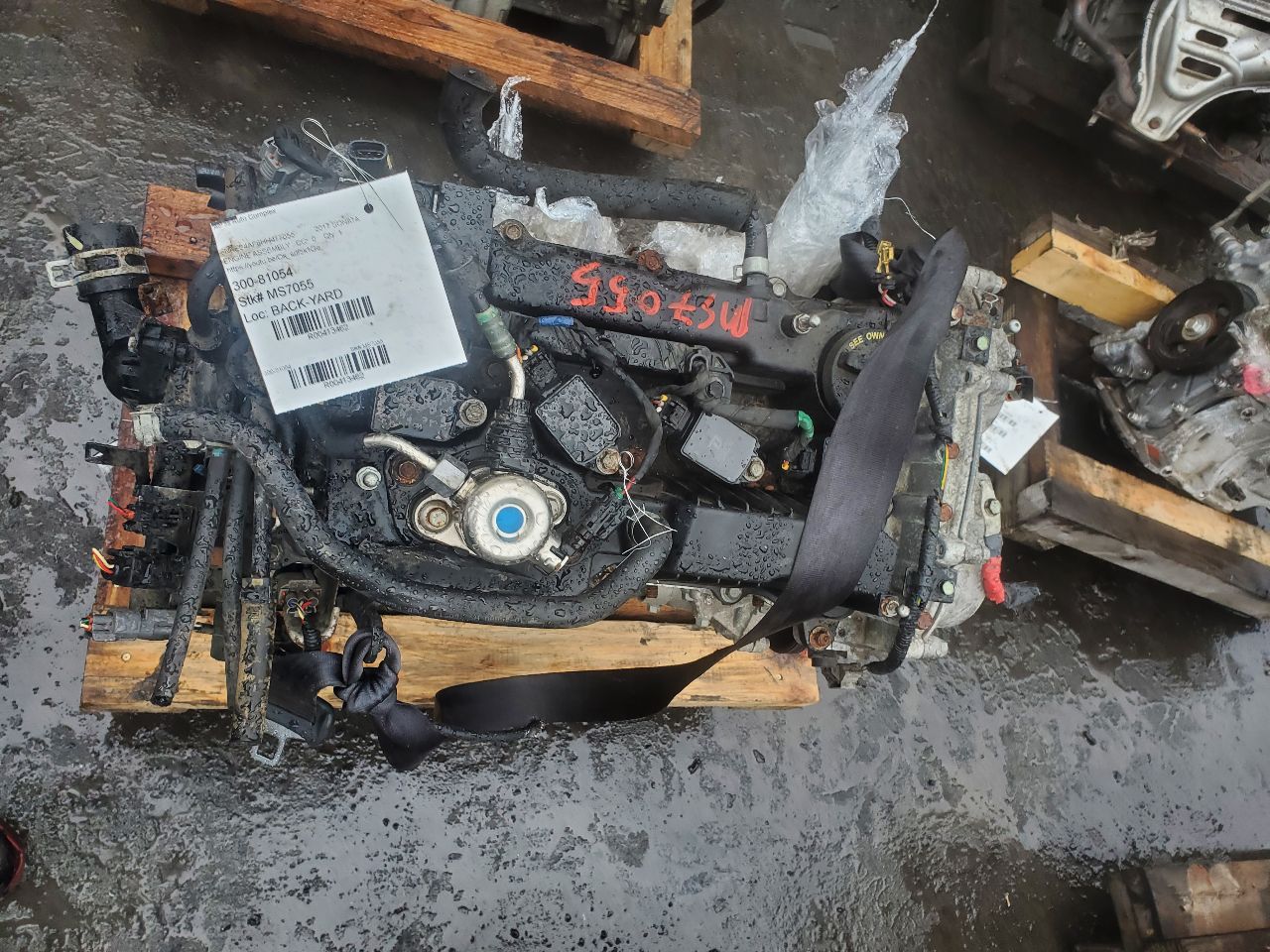 2017 HYUNDAI SONATA 4cyl Gasoline 2.4 ENGINE ASSEMBLY - 413462 — photo 5