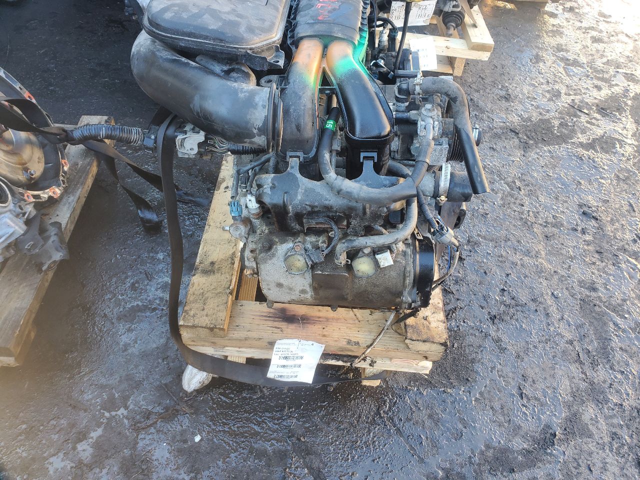 2012 SUBARU LEGACY 4cyl Gasoline 2.5 PZEV ENGINE ASSEMBLY - 413705 — photo 4