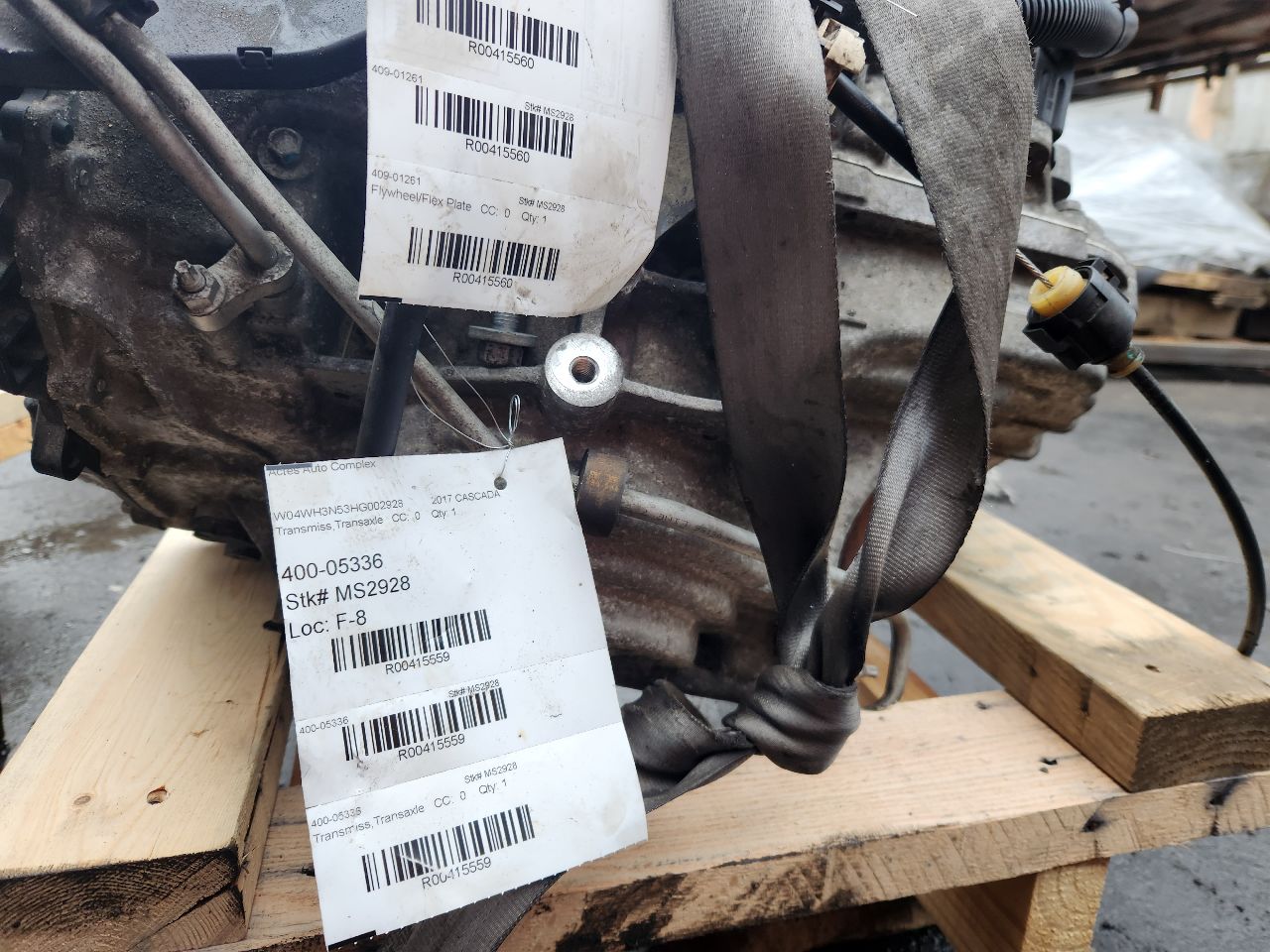 2017 BUICK CASCADA 4cyl Gasoline Turbo 1.6 Transmiss,Transaxle - 415559 — photo 4