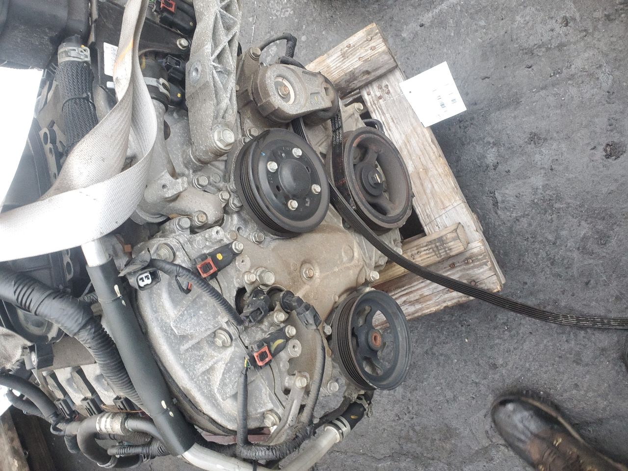 2015 CHEVROLET TRAVERSE 6cyl Gasoline 3.6 ENGINE ASSEMBLY - 415675 — photo 4