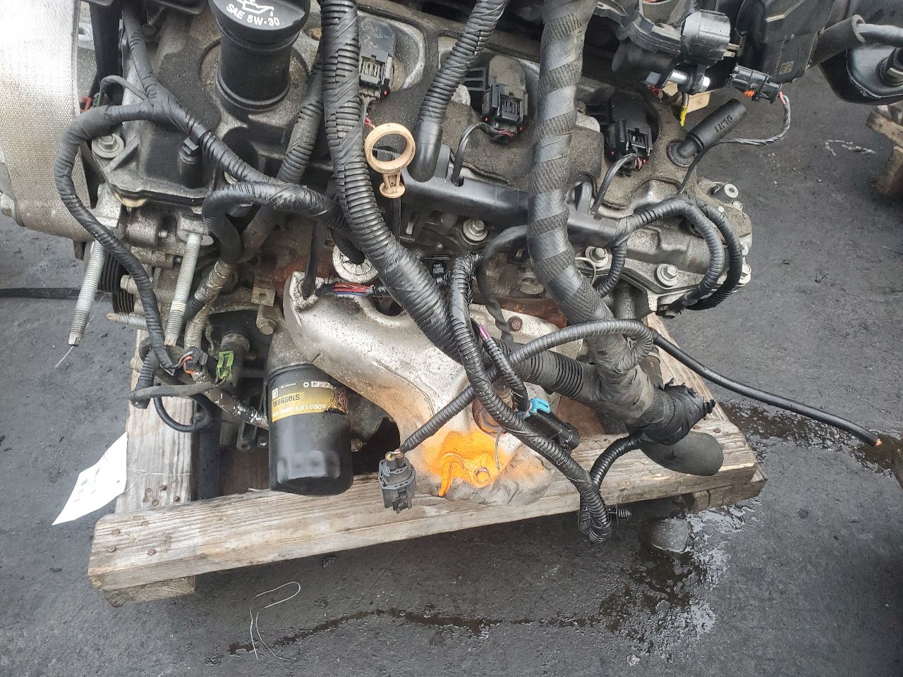 2015 CHEVROLET TRAVERSE 6cyl Gasoline 3.6 ENGINE ASSEMBLY - 415675 — photo 5