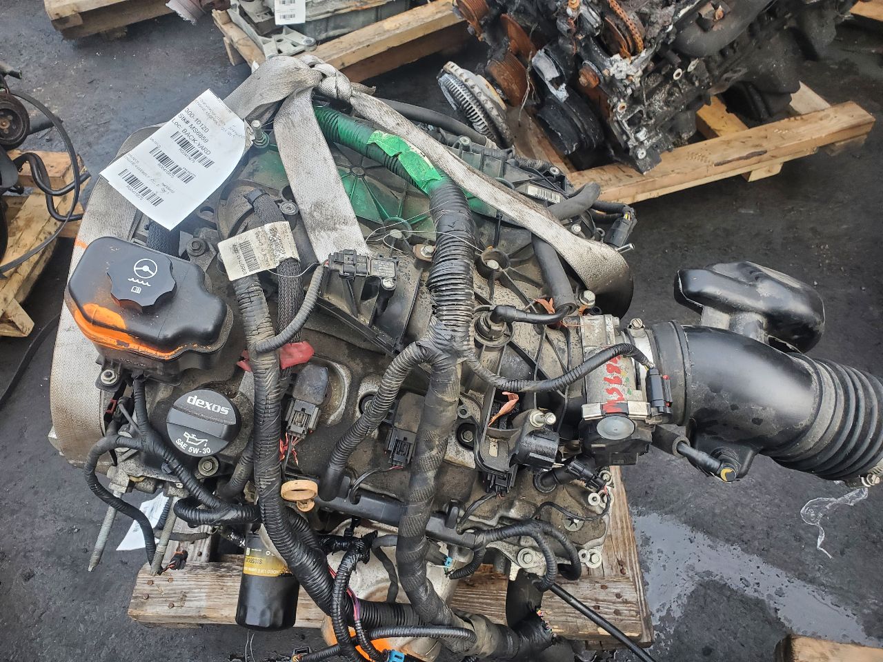 2015 CHEVROLET TRAVERSE 6cyl Gasoline 3.6 ENGINE ASSEMBLY - 415675 — photo 6