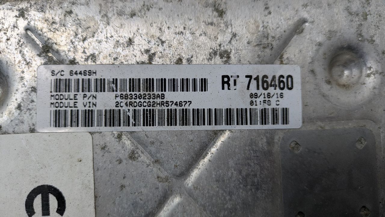 2017 DODGE CARAVAN 6 cyl Gas Flex Fuel 3.6 Eng/Motor Cont Mod - 415680 — photo 5