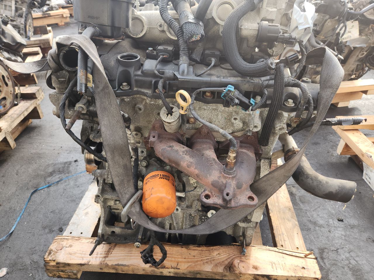2009 CHEVROLET TRAVERSE 6cyl Gasoline 3.6 ENGINE ASSEMBLY - 415774 — photo 2