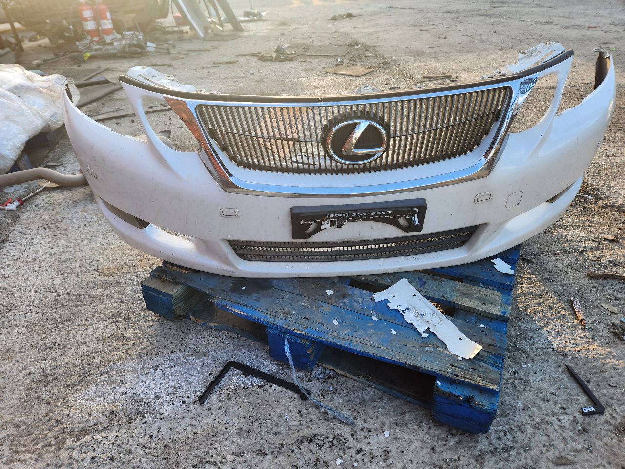 2011 LEXUS GS350 6cyl Gasoline 3.5 BUMPER ASSY, FRONT - 415903