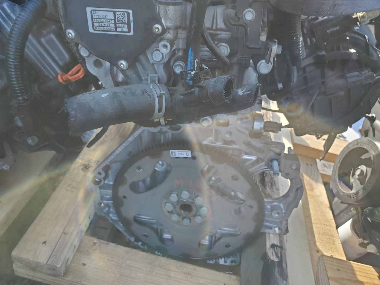 2017 CHEVROLET SPARK 4cyl Gasoline 1.4 ENGINE ASSEMBLY - 416174 — photo 2