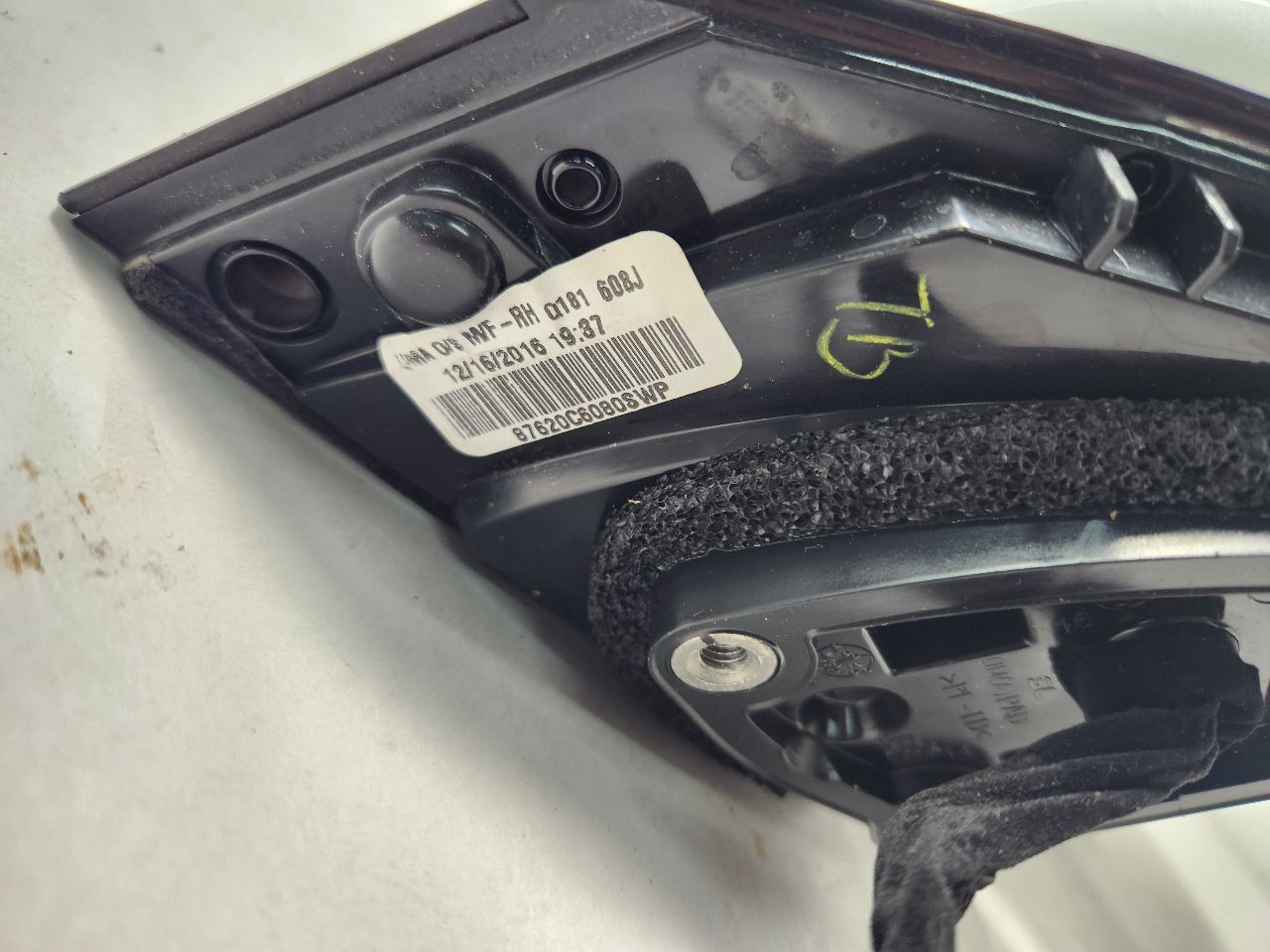 2017 KIA SORENTO 4cyl Gasoline 2.4 Right SIDE VIEW MIRROR - 416527 — photo 5
