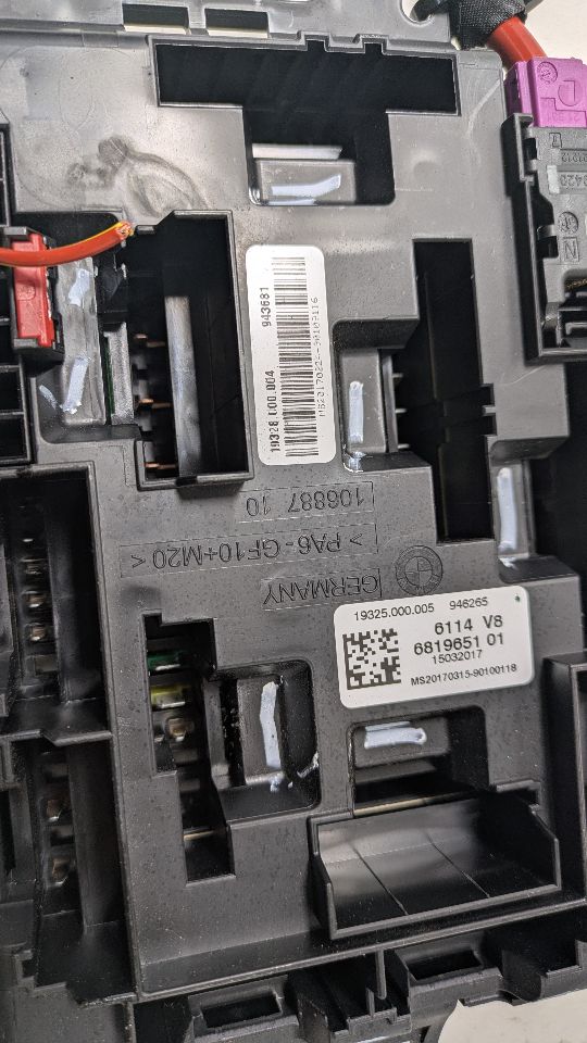 2017 BMW X5 Fuse Box, Engine - 417097 — photo 2
